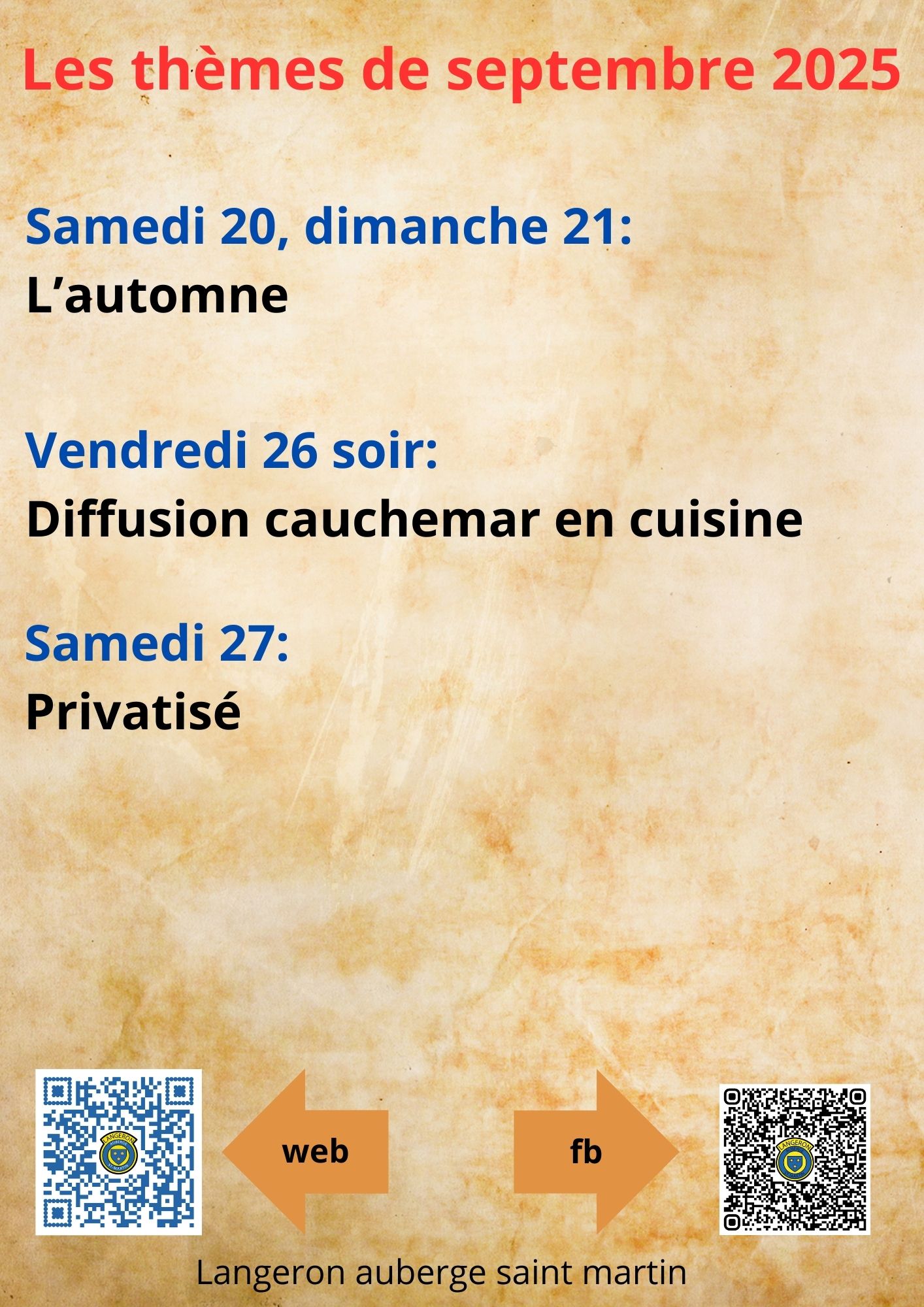 Langeron auberge st-martin